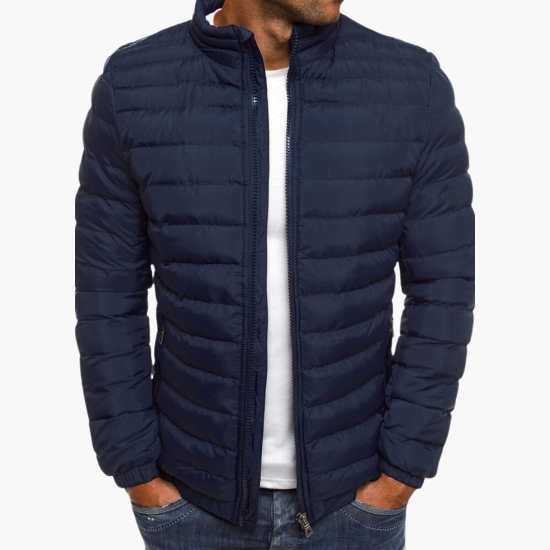 Tobias™ | Stilren vadderad jacka för herrar.