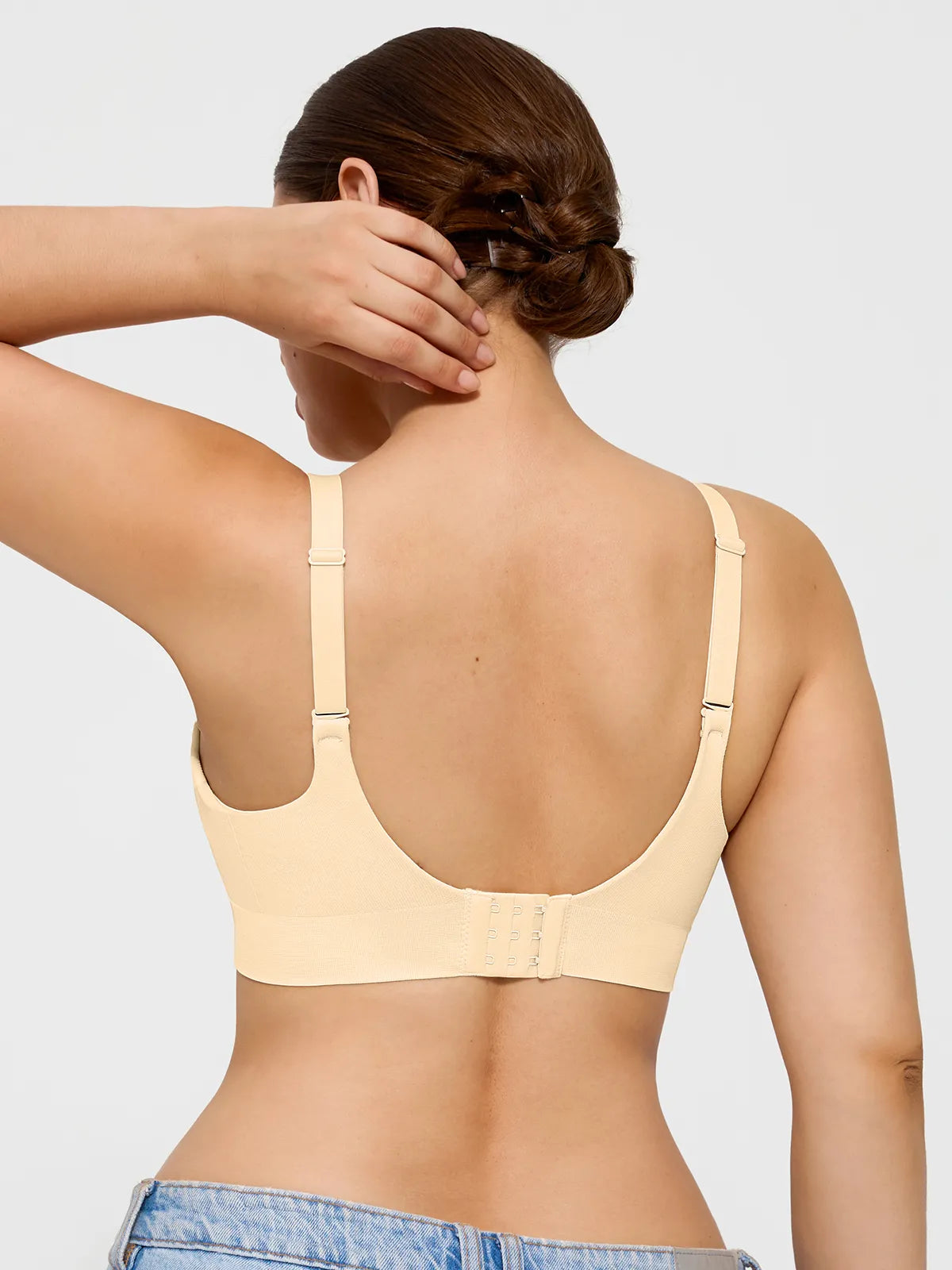 Elsa™ | trådlös sömlös push-up-bh med V-ringning