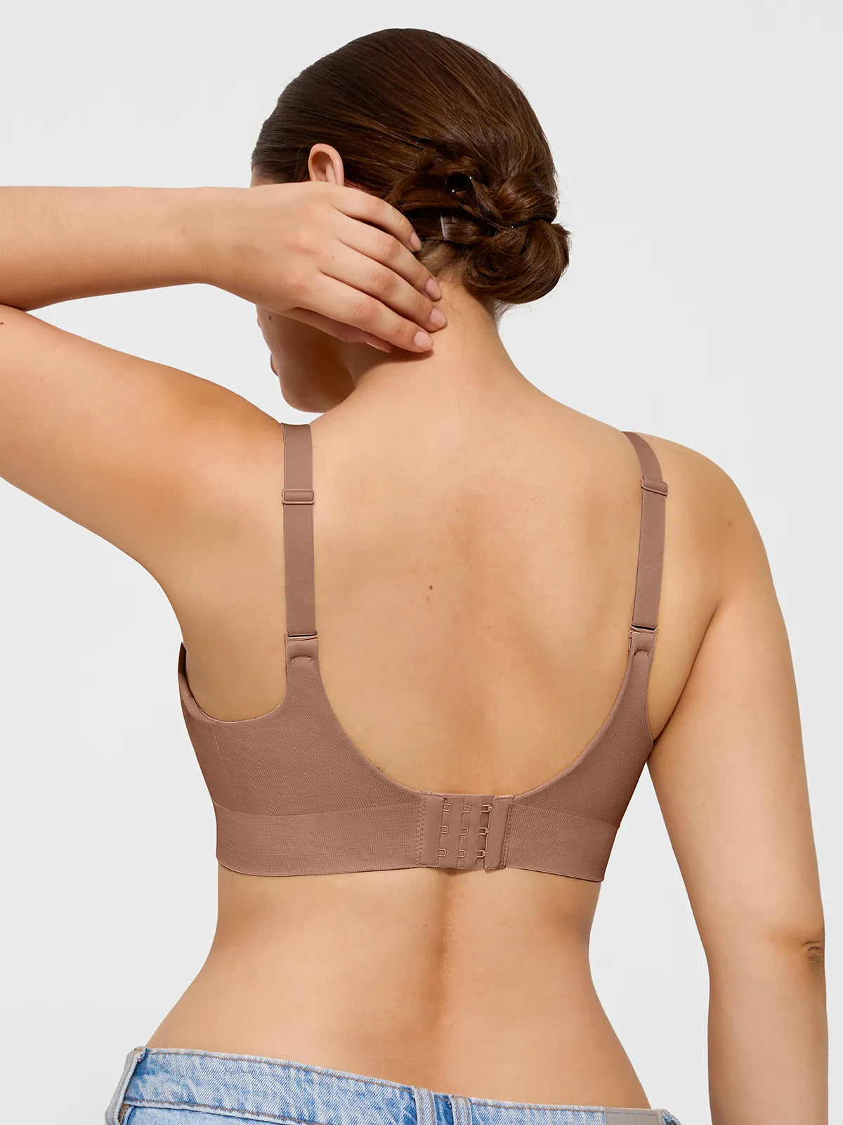 Elsa™ | trådlös sömlös push-up-bh med V-ringning