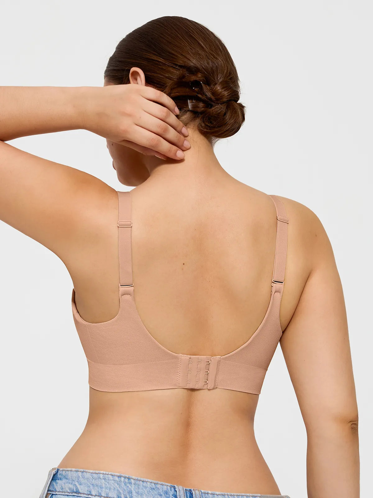 Elsa™ | trådlös sömlös push-up-bh med V-ringning