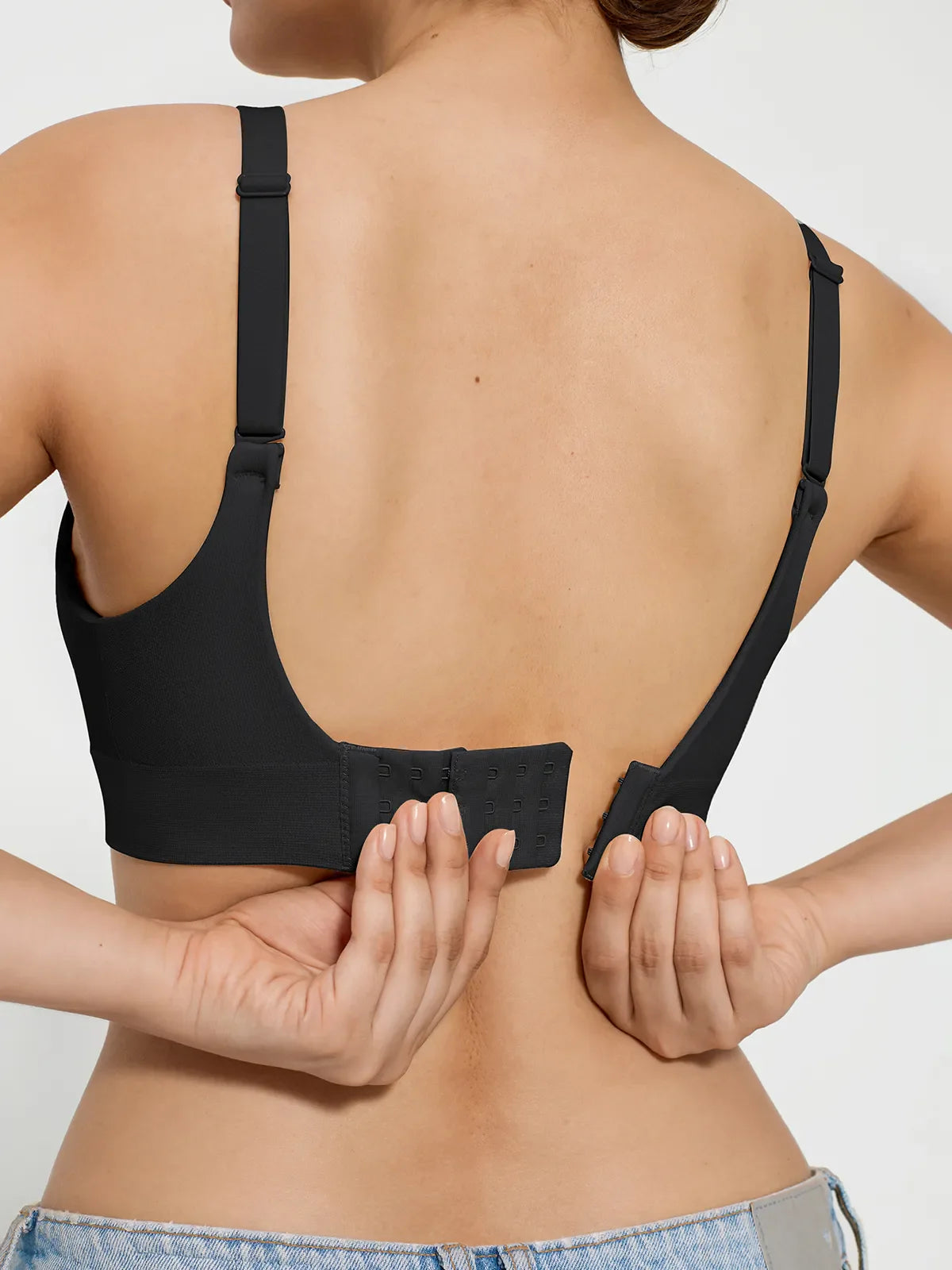 Elsa™ | trådlös sömlös push-up-bh med V-ringning