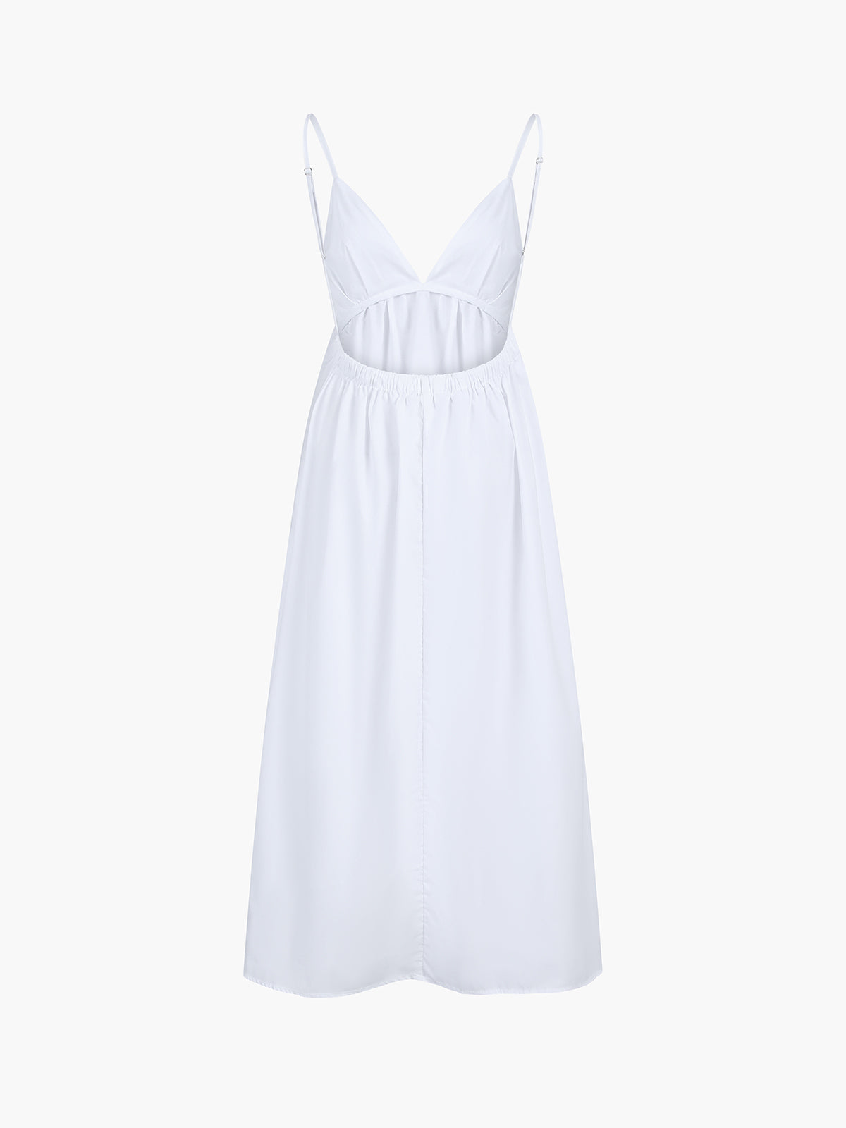 Lova™ | Elegant Kustklänning med Öppen Rygg
