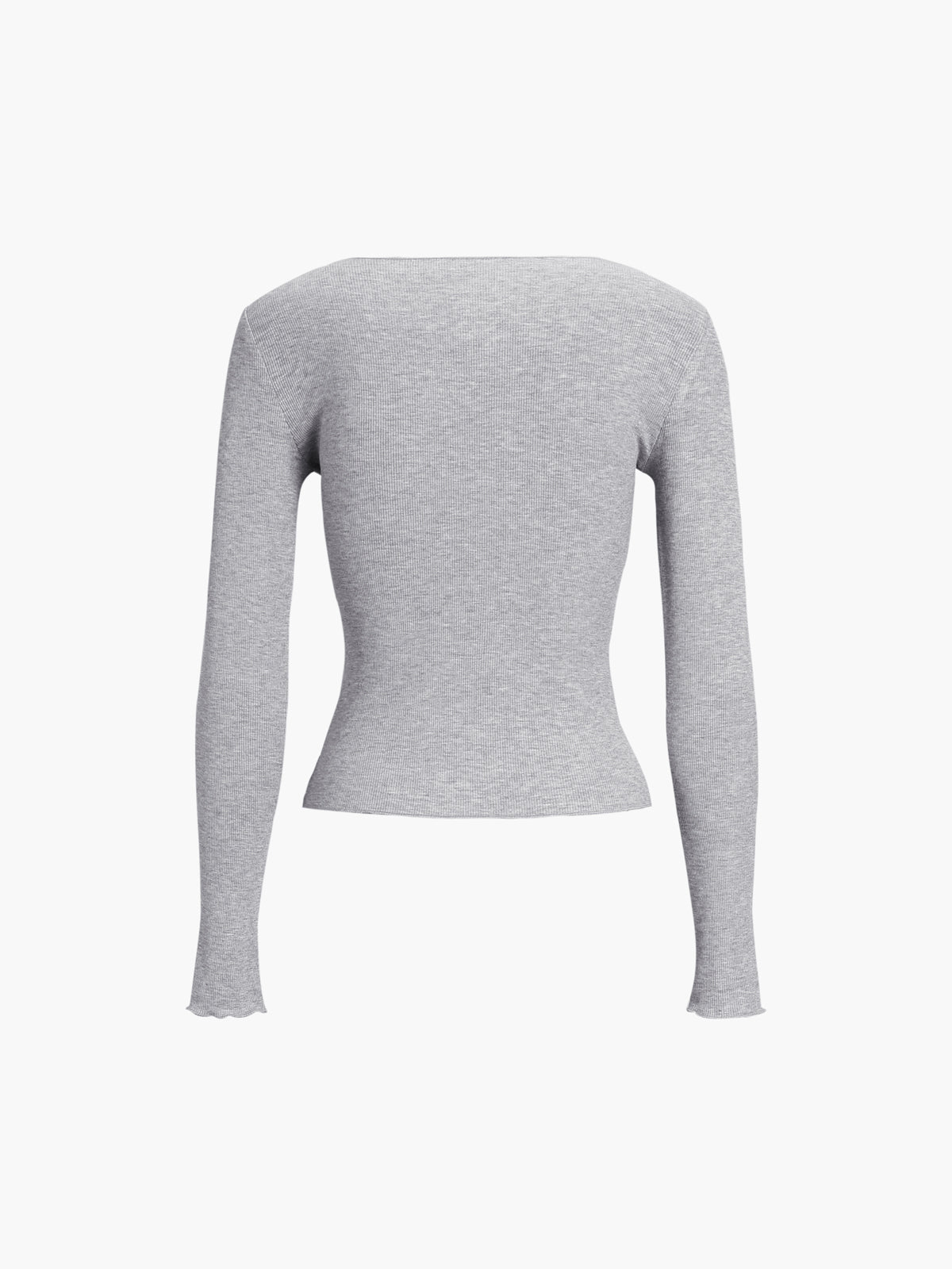 Alice™ | Casual långärmad topp med passpoal