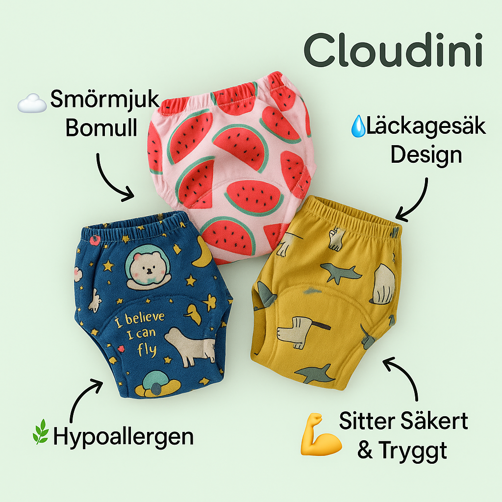 Cloudini ™ | Potträningsbyxor