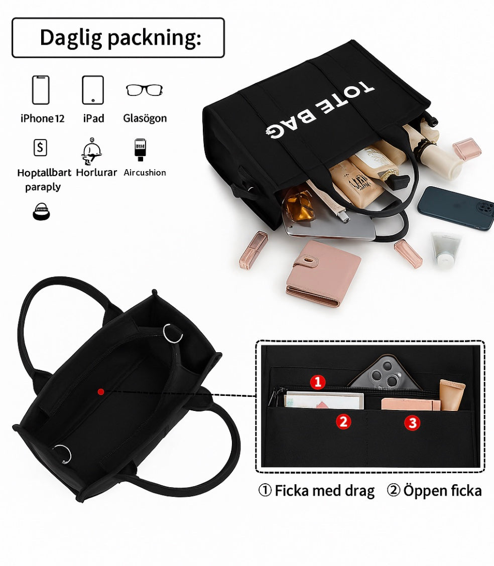 Totebag™ | Trendig Axelväska Large Edition – 2025-kollektionen