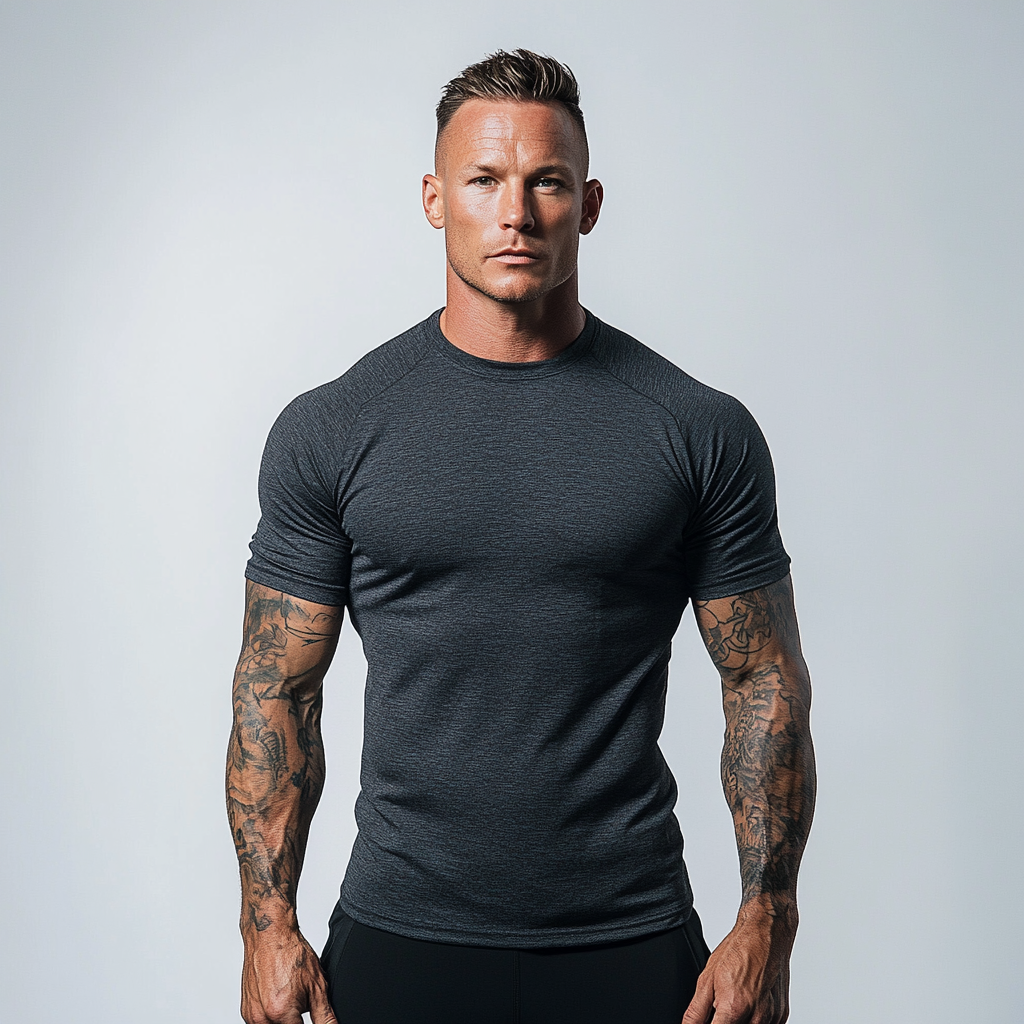 ATHLIX™ | Tränings-t-shirt med tight passform