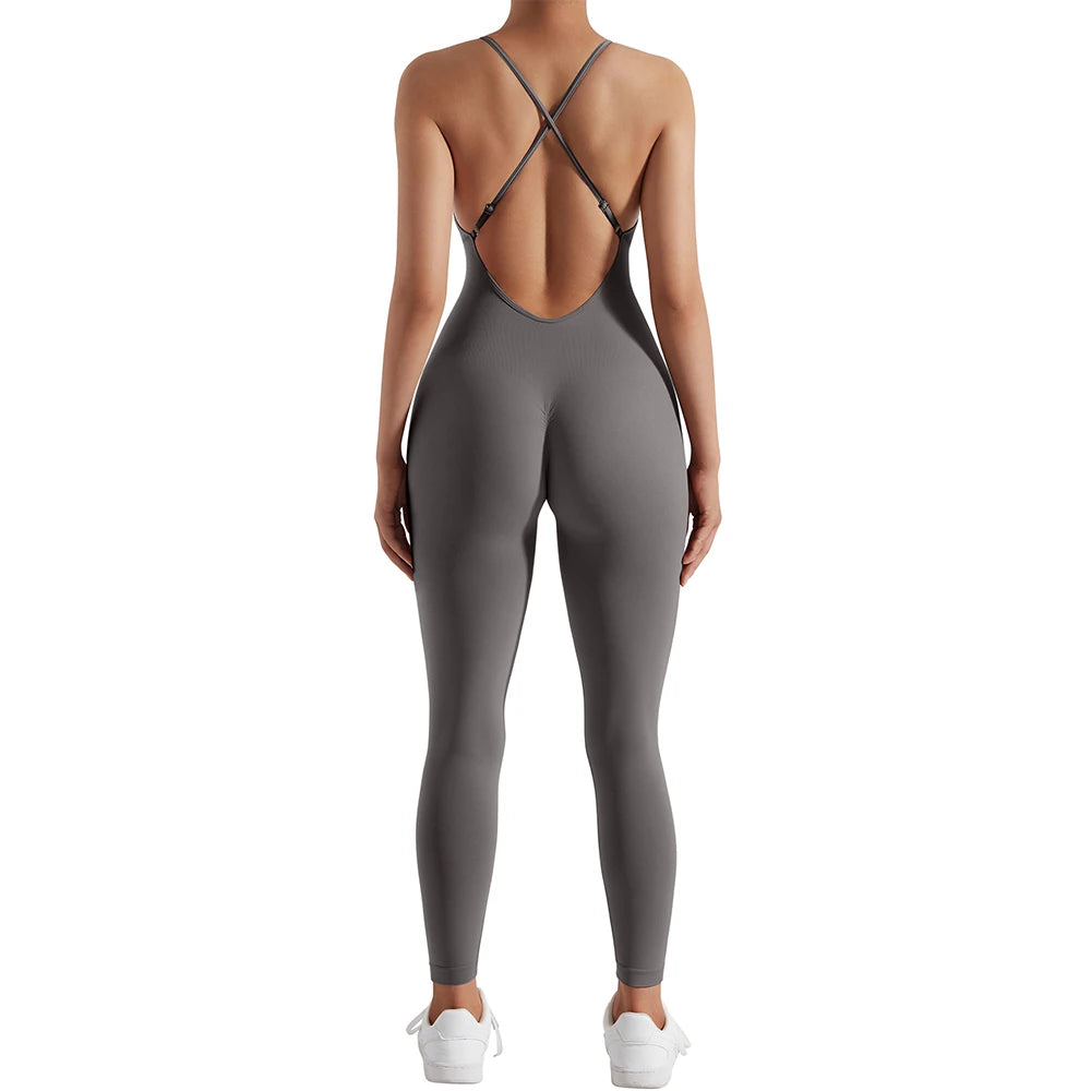 ATHLIX™ | Stilren Pilates-jumpsuit