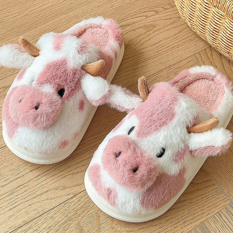 MooMoo™ | Varma, lurviga koslippers