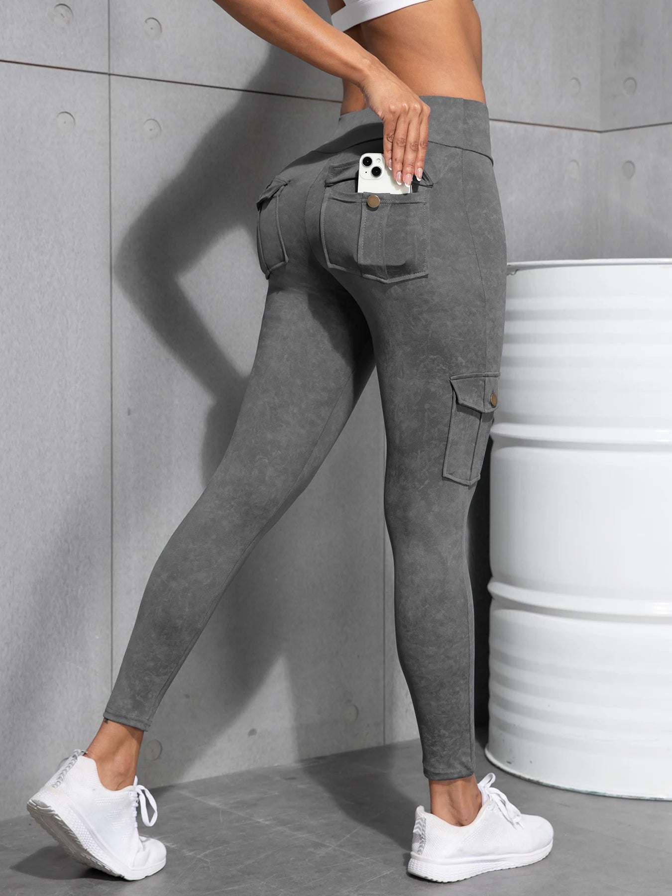 Nova™ | Figurformande träningsleggings med fickor