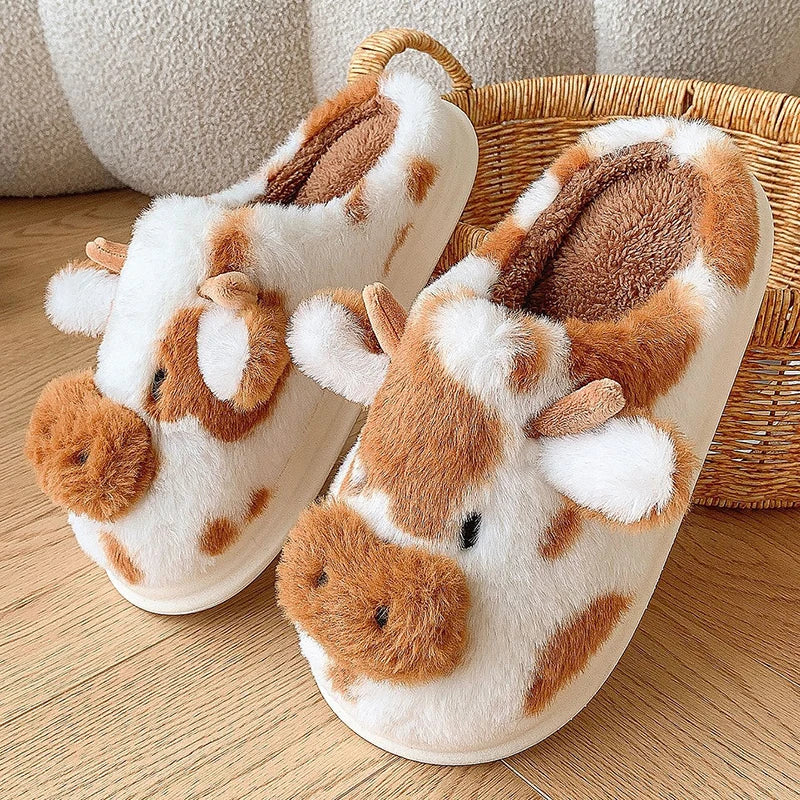 MooMoo™ | Varma, lurviga koslippers