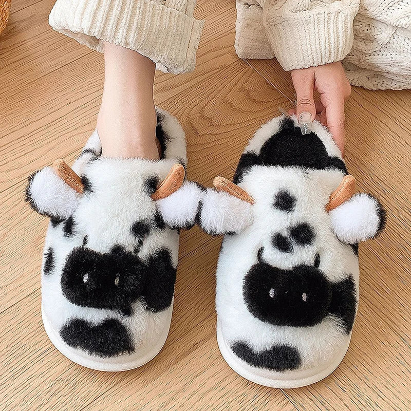 MooMoo™ | Varma, lurviga koslippers
