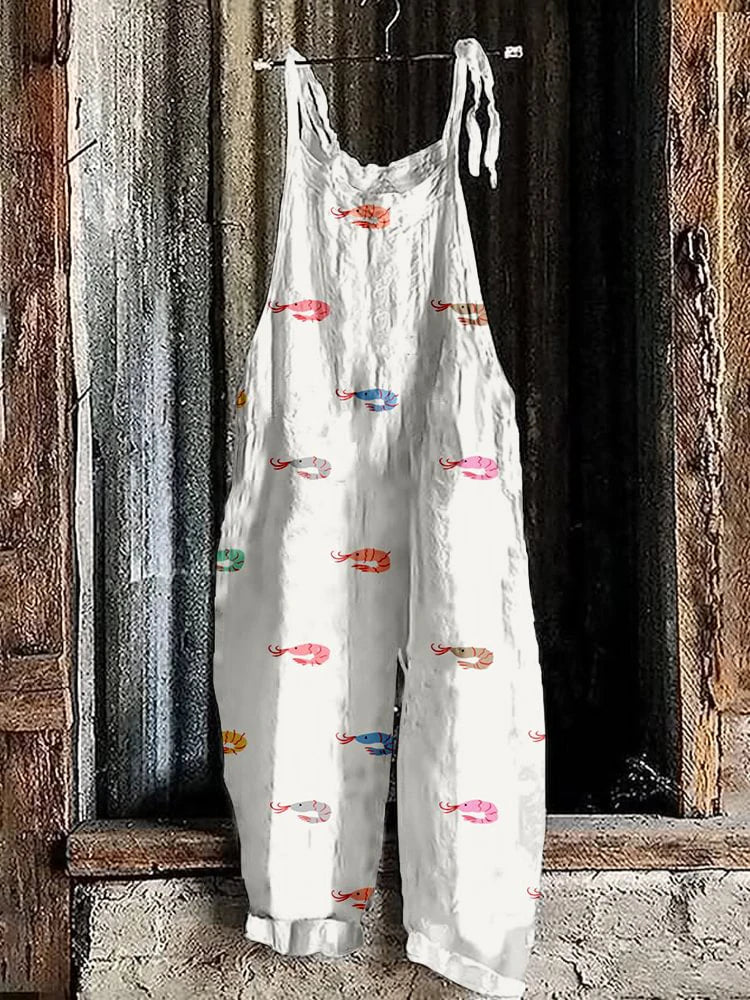 Sora™ | Retro Japansk-stil Jumpsuit med Vida Ben