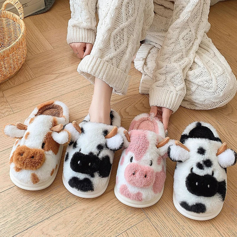 MooMoo™ | Varma, lurviga koslippers