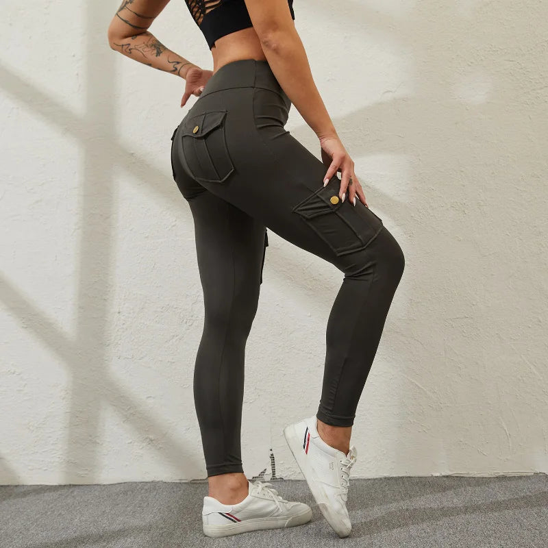 Nova™ | Figurformande träningsleggings med fickor
