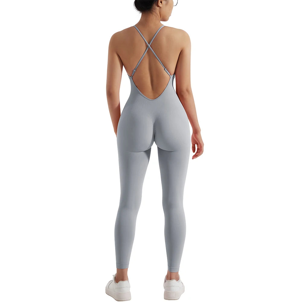 ATHLIX™ | Stilren Pilates-jumpsuit