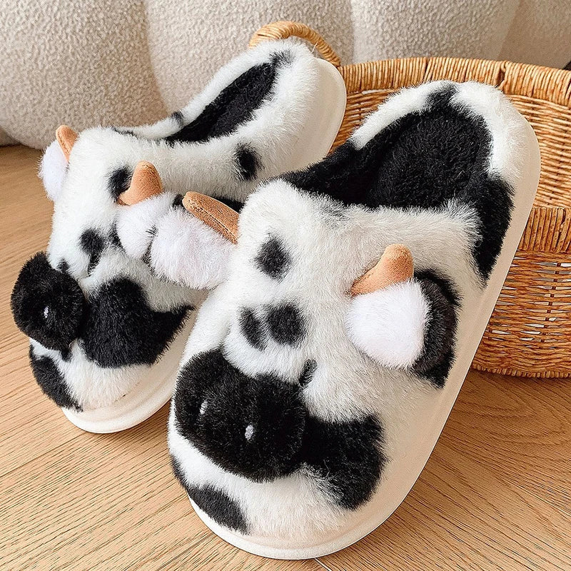 MooMoo™ | Varma, lurviga koslippers