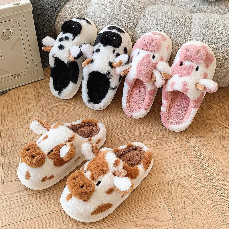 MooMoo™ | Varma, lurviga koslippers