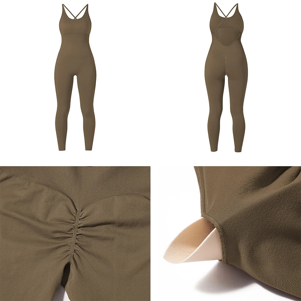 ATHLIX™ | Stilren Pilates-jumpsuit