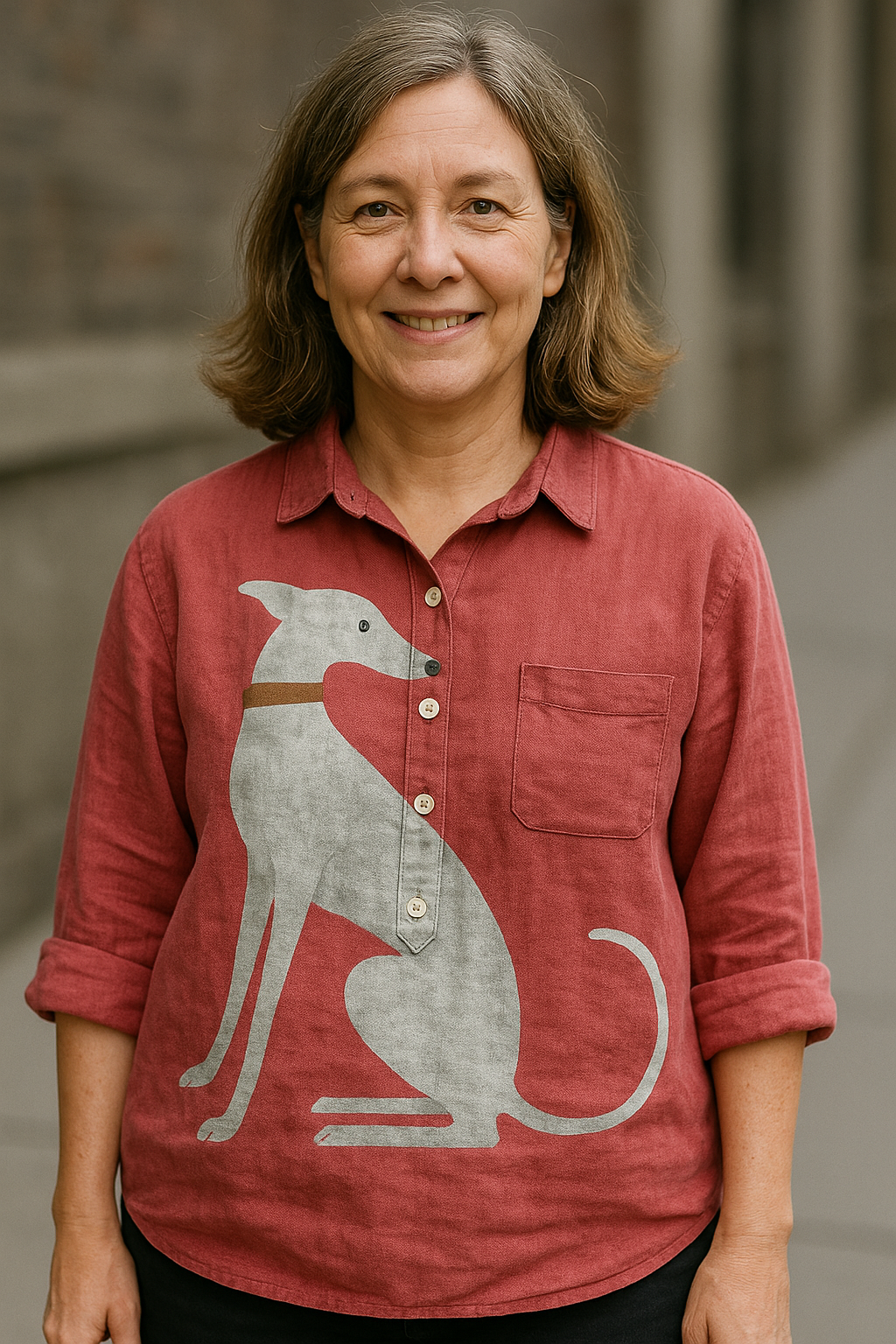 Singrid ™ | Modern blus med olika mönster