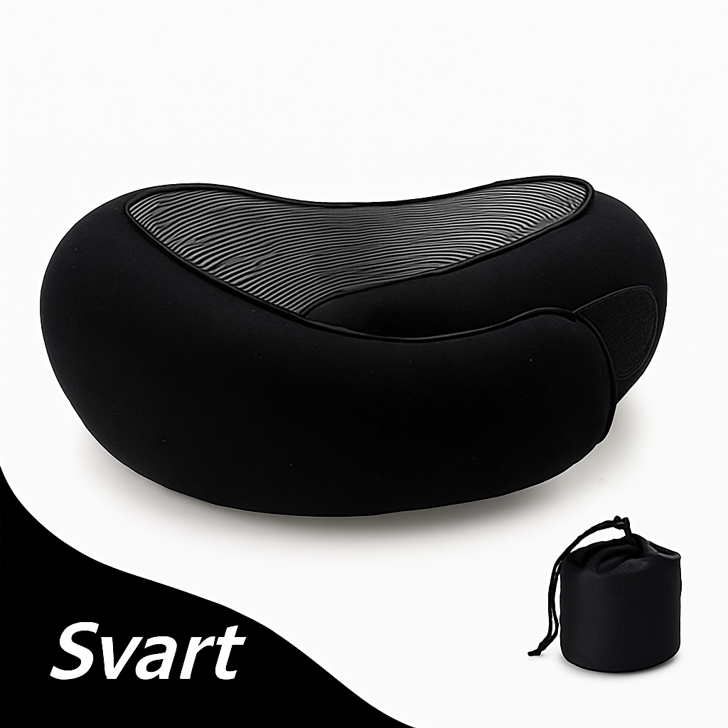 Gary™ | Ultimativt bekväm nackkudde i memoryskum för resor