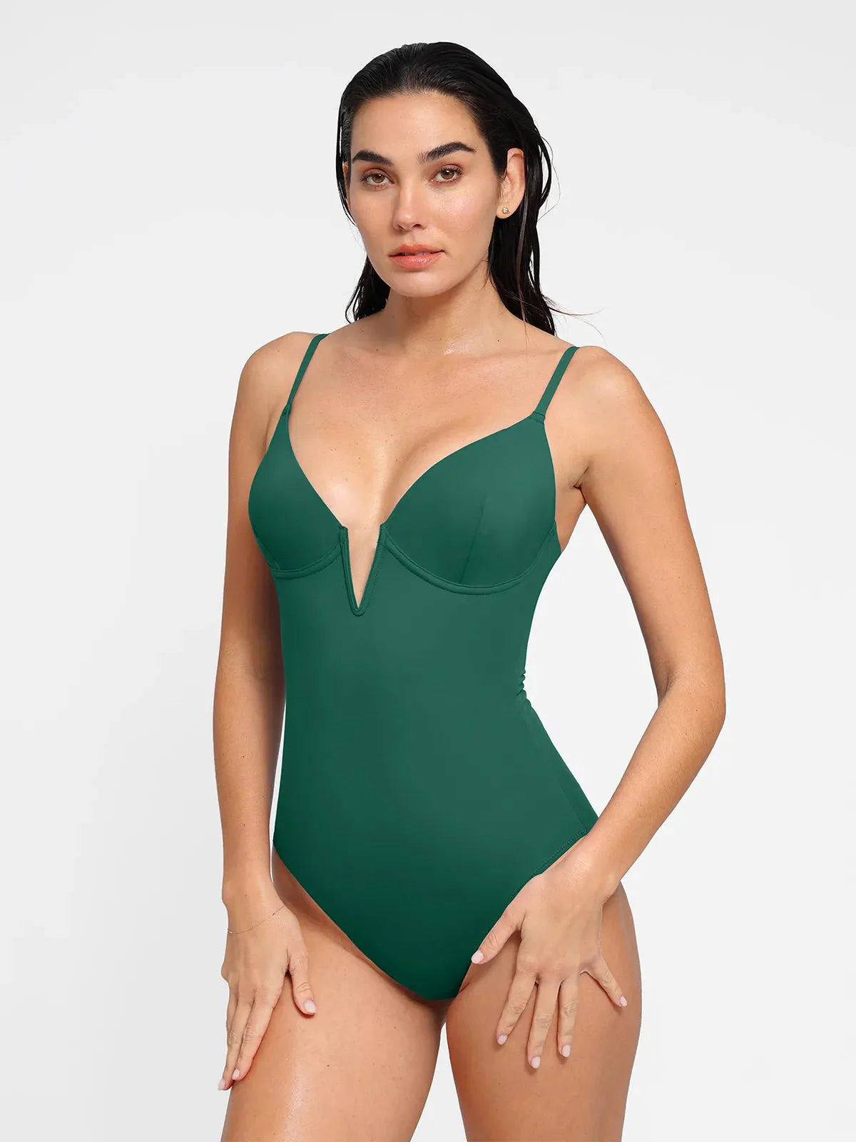 Elsa™ | Shapewear V-ringad Slimmande Baddräkt