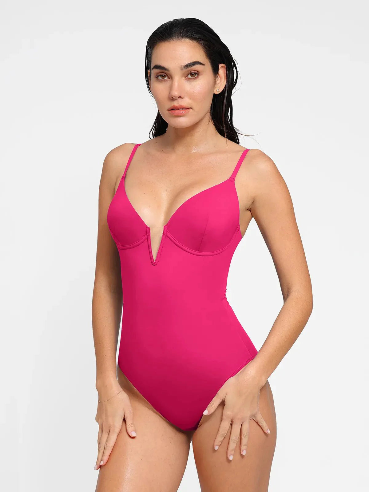 Elsa™ | Shapewear V-ringad Slimmande Baddräkt