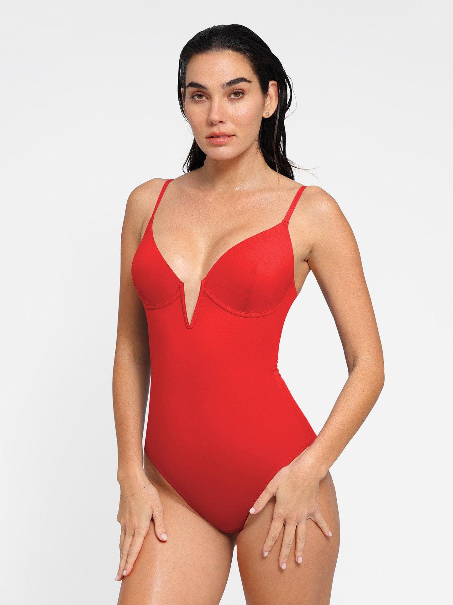 Elsa™ | Shapewear V-ringad Slimmande Baddräkt