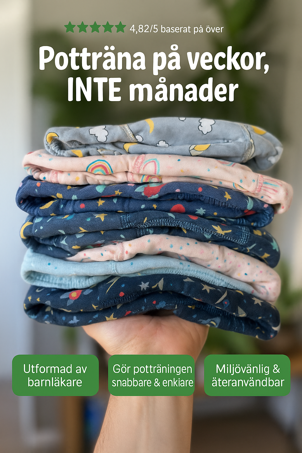 Cloudini ™ | Potträningsbyxor