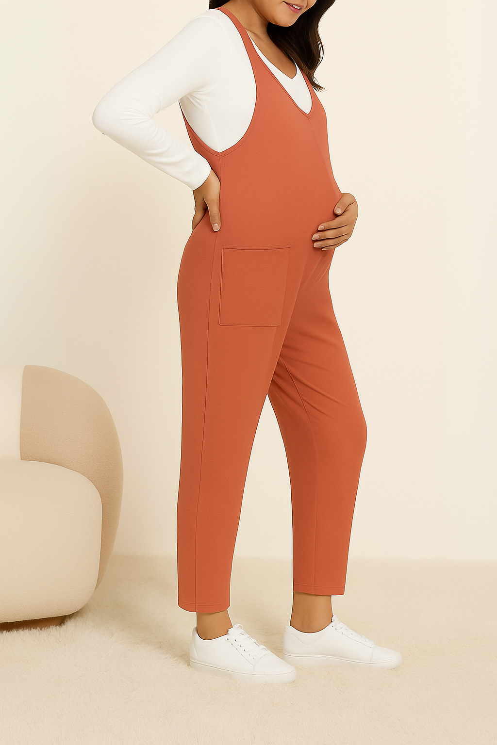 Nova™ | Oversized jumpsuit – För graviditet och tiden efter