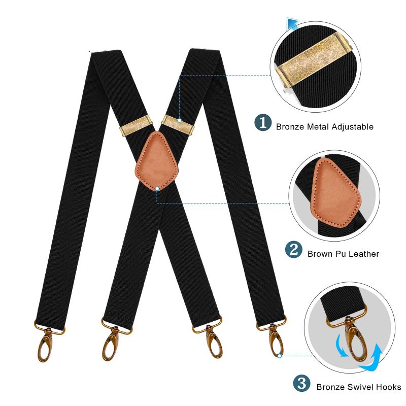 Axel™ | Universella hängslen i X-form – extra elastiska