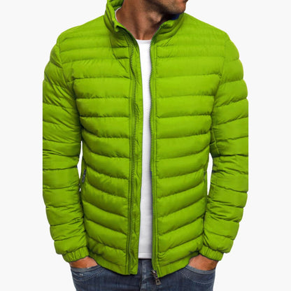 Tobias™ | Stilren vadderad jacka för herrar.