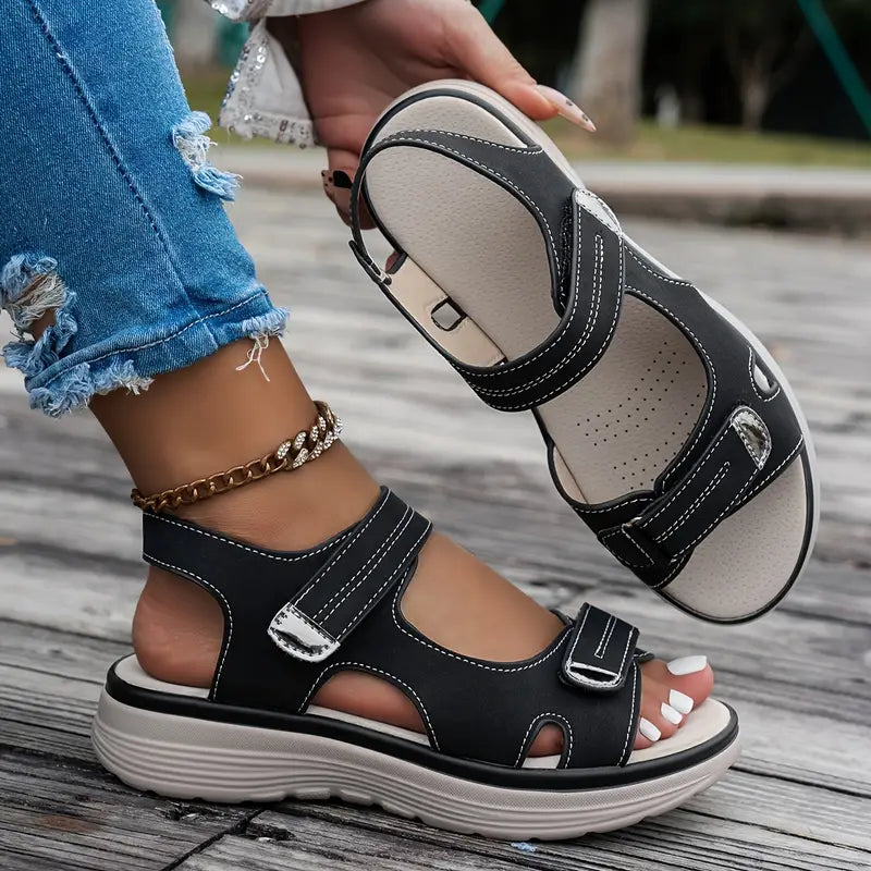 AIRO EASE ™ | Ortopediska kilklackssandaler – Stabilitet och komfort för dina fötter med premiumdesign