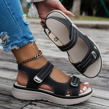 AIRO EASE ™ | Ortopediska kilklackssandaler – Stabilitet och komfort för dina fötter med premiumdesign