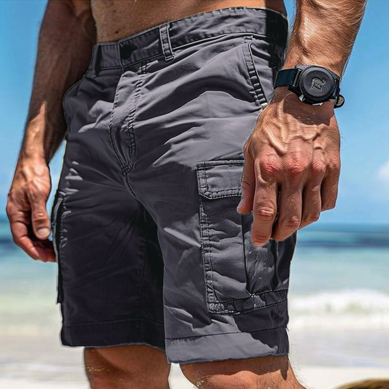 Noah™ | Lättviktiga cargoshorts i polyester – rör dig fritt i sommar