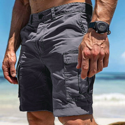 Noah™ | Lättviktiga cargoshorts i polyester – rör dig fritt i sommar