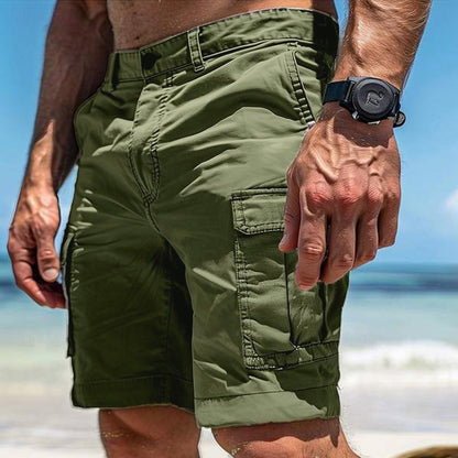 Noah™ | Lättviktiga cargoshorts i polyester – rör dig fritt i sommar