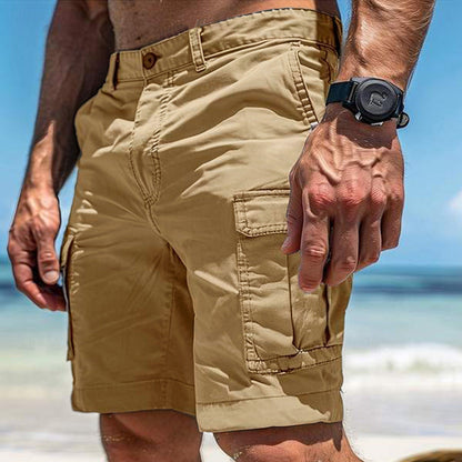 Noah™ | Lättviktiga cargoshorts i polyester – rör dig fritt i sommar