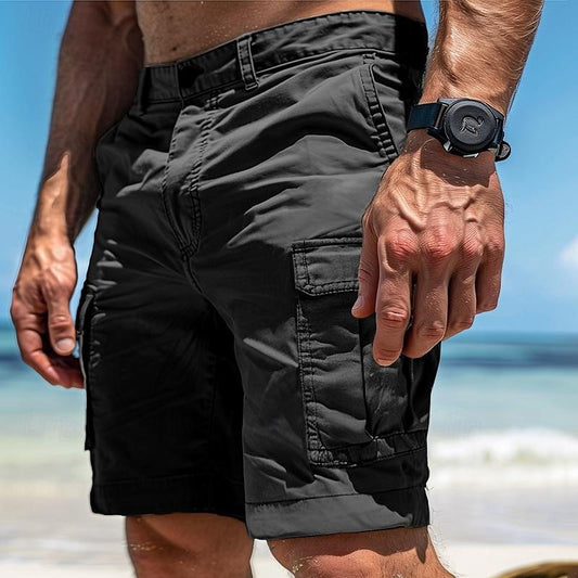 Noah™ | Lättviktiga cargoshorts i polyester – rör dig fritt i sommar