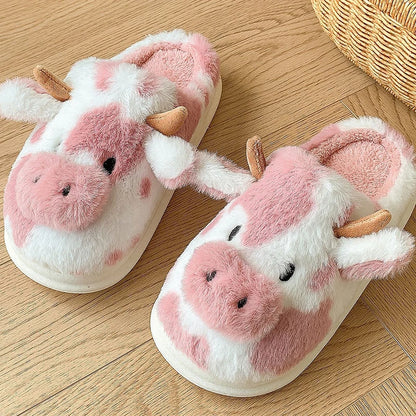 MooMoo™ | Varma, lurviga koslippers