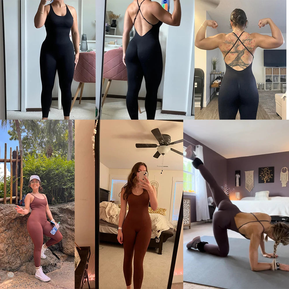 ATHLIX™ | Stilren Pilates-jumpsuit