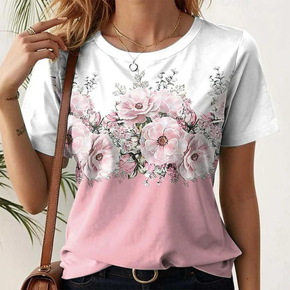 Elinora™ | Casual skjorta med blommönster.