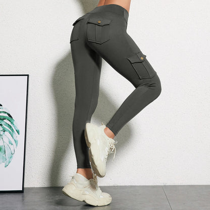 Nova™ | Figurformande träningsleggings med fickor
