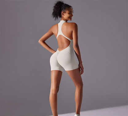 ATHLIX™ | Stilren och kort Pilates-jumpsuit