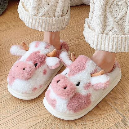 MooMoo™ | Varma, lurviga koslippers