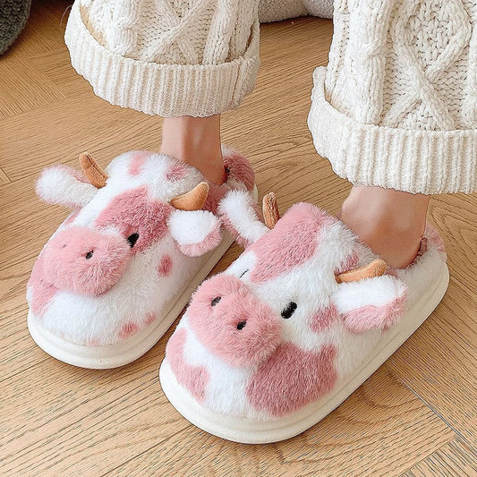 MooMoo™ | Varma, lurviga koslippers