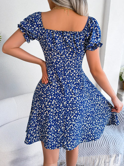 Lovis™ | Elegant sommarklänning i blommigt tryck
