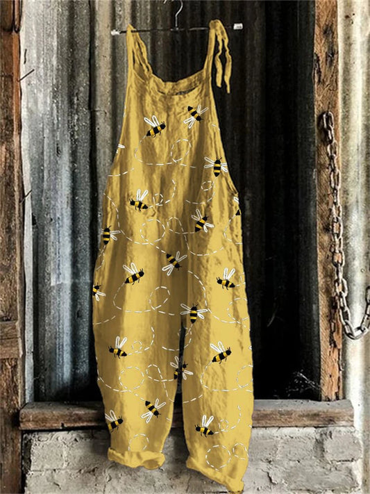 Sora™ | Retro Japansk-stil Jumpsuit med Vida Ben