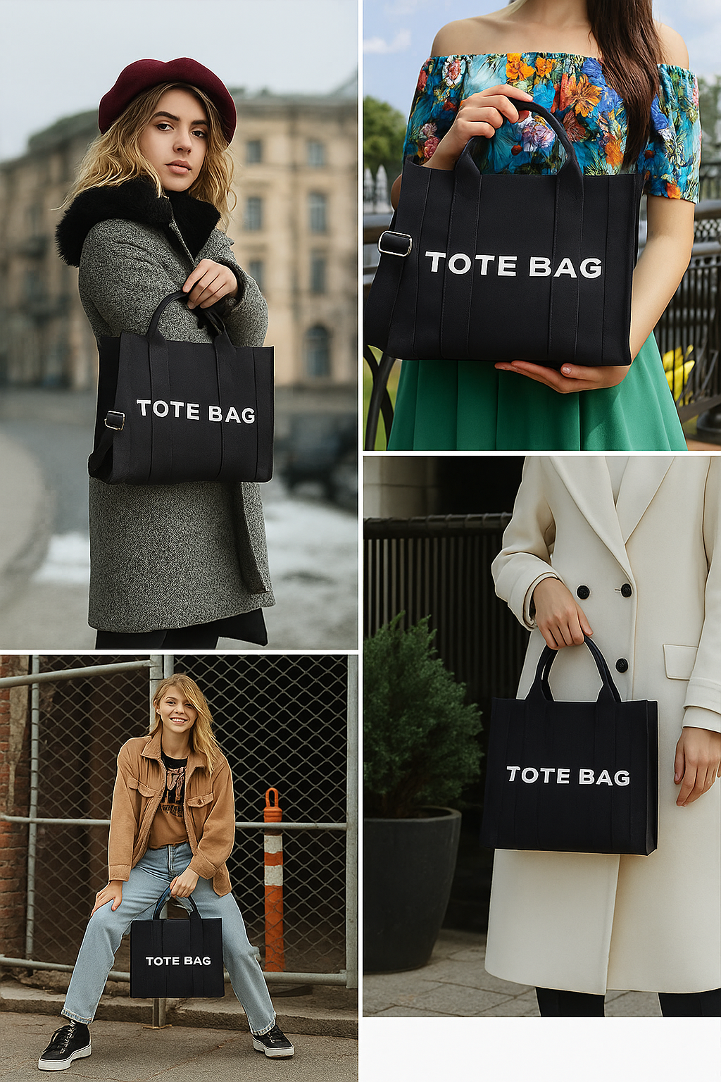 Totebag™ | Trendig Axelväska Large Edition – 2025-kollektionen