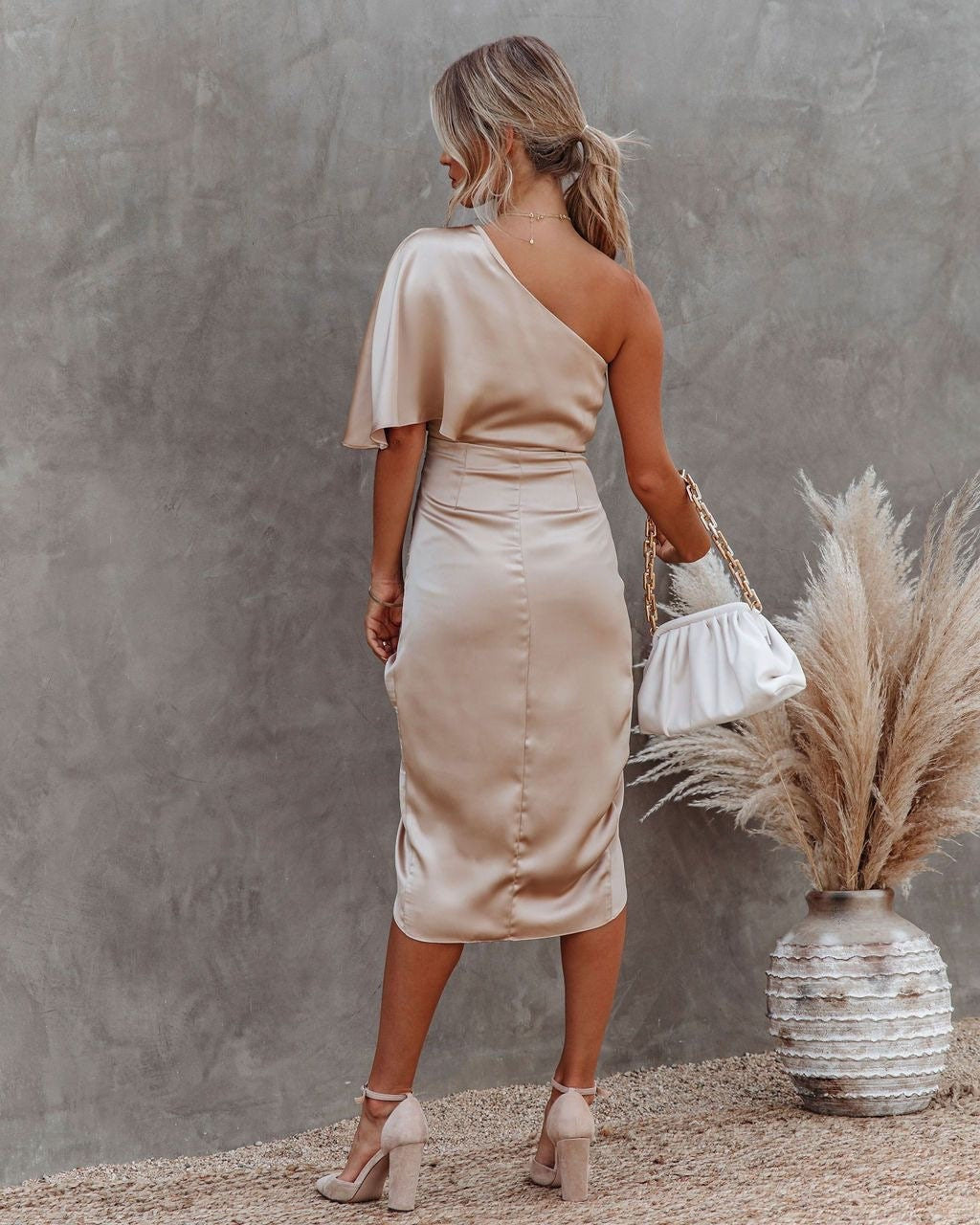 Luna™ | Chic Satinklänning