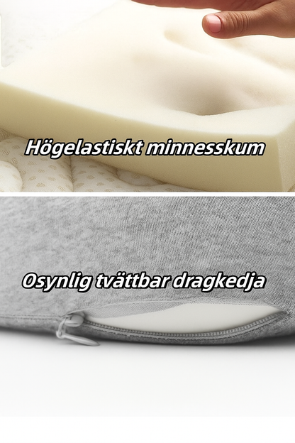 Gary™ | Ultimativt bekväm nackkudde i memoryskum för resor
